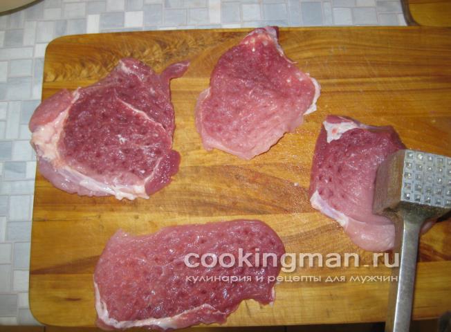 Свинина c ананасами запеченная под сыром свинина запеченная