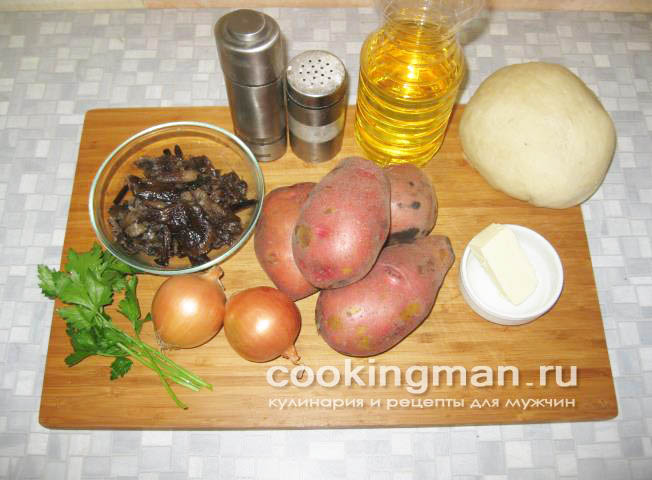 Вареники с картошкой и грибами рецепт вареников