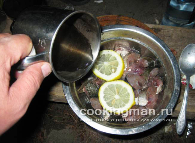 Хариус маринованный рецепт хариус