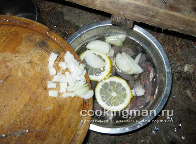 Хариус маринованный рецепт хариус