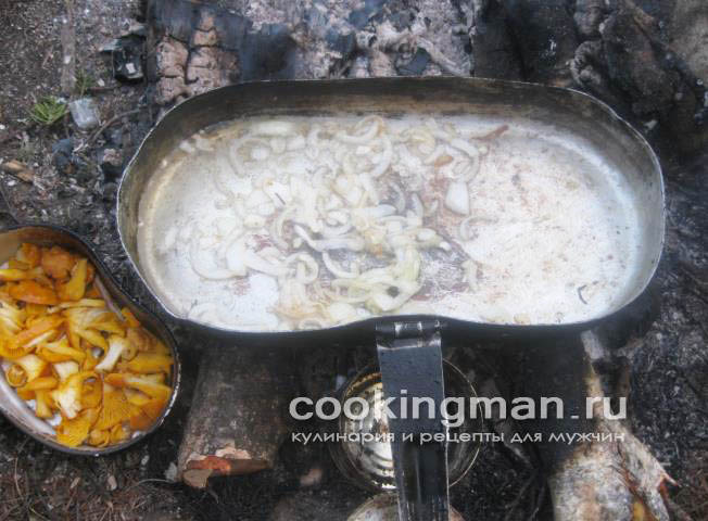 Жареные лисички сколько жарить лисички