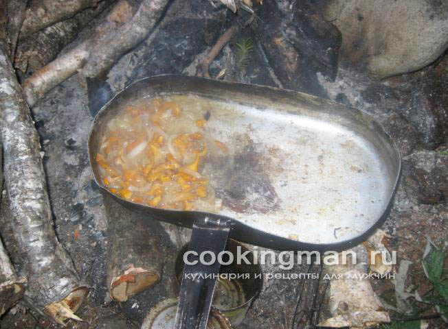 Жареные лисички сколько жарить лисички