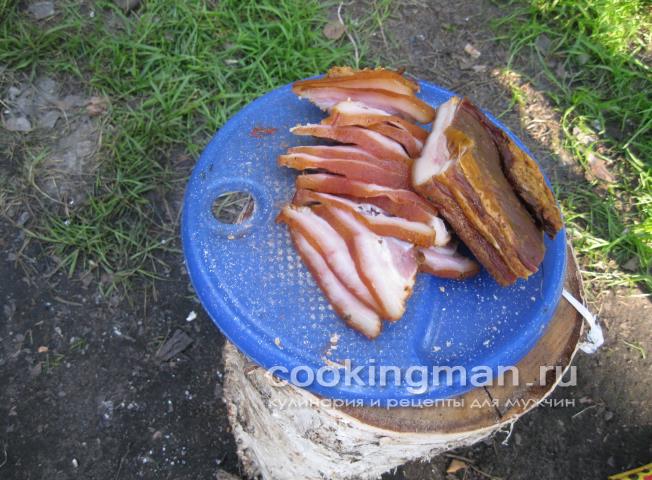 Картошка запеченная с салом печеная картошка