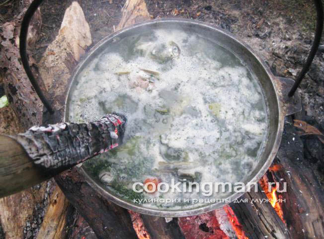Рыбный суп из хариуса рецепт рыбного супа