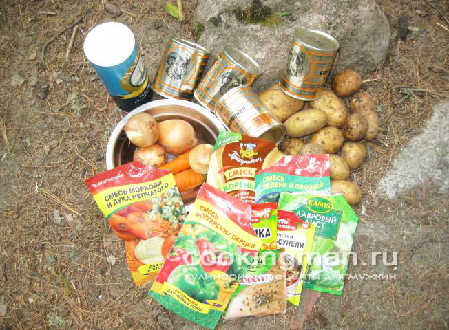 Шурпа из тушенки рецепт шурпы