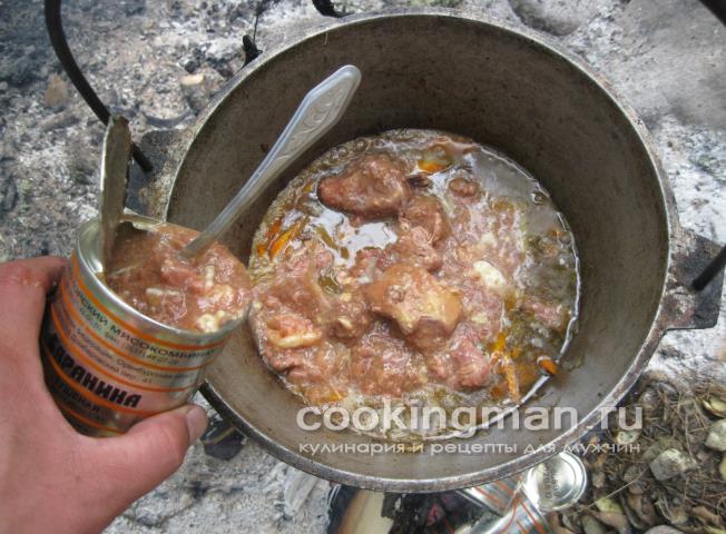 Шурпа из тушенки рецепт шурпы