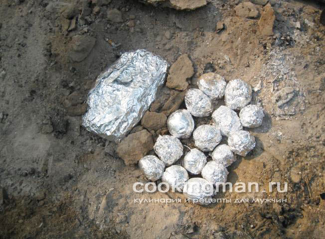 Свинина запеченная в фольге кусок свинины запеченный в фольге