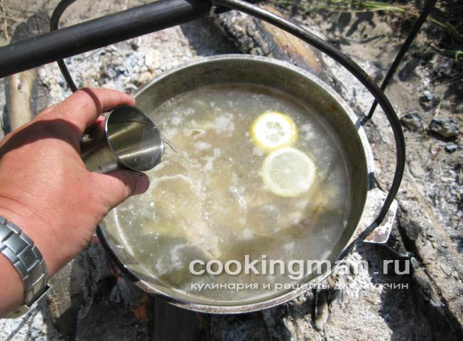 Уха из хариуса рецепт хариус