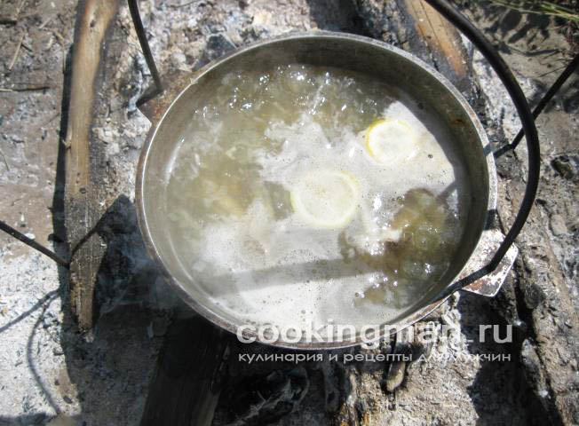 Уха из хариуса рецепт хариус