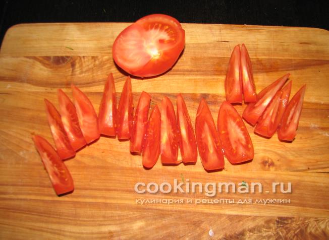 салат из огурца и помидоров