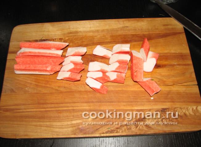 салат из крабовых палочек