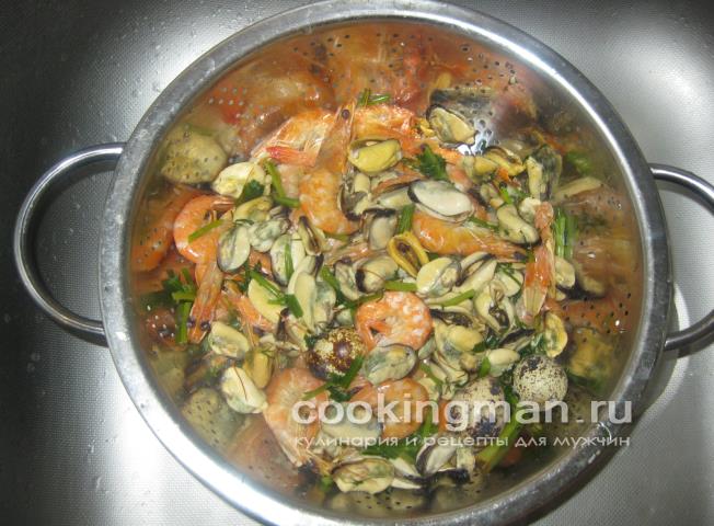 Салат с креветками и мидиями салат с креветками и огурцами