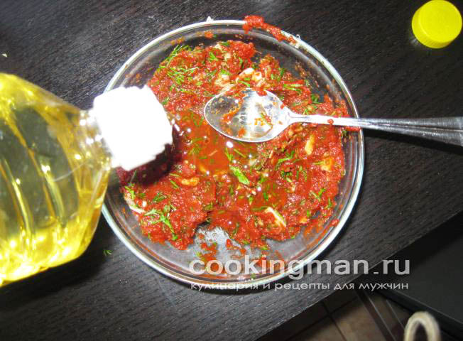 Томатный соус с чесноком к курице томатный соус