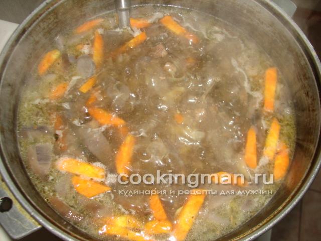 Суп с грибами грибной суп