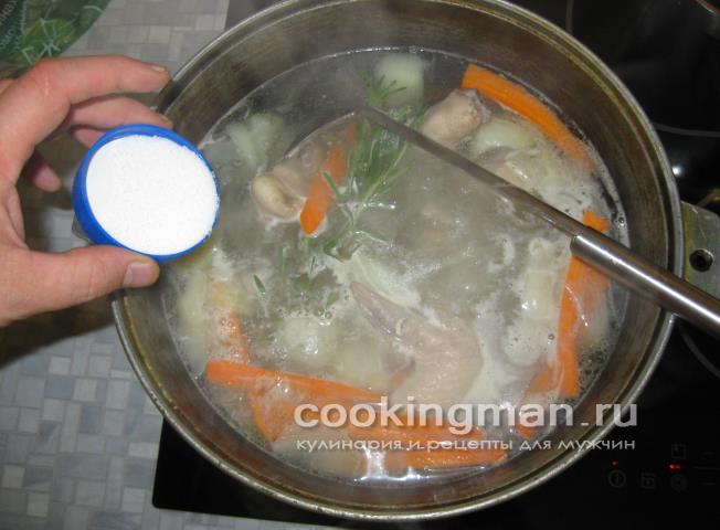 Куриный бульон бульон из курицы