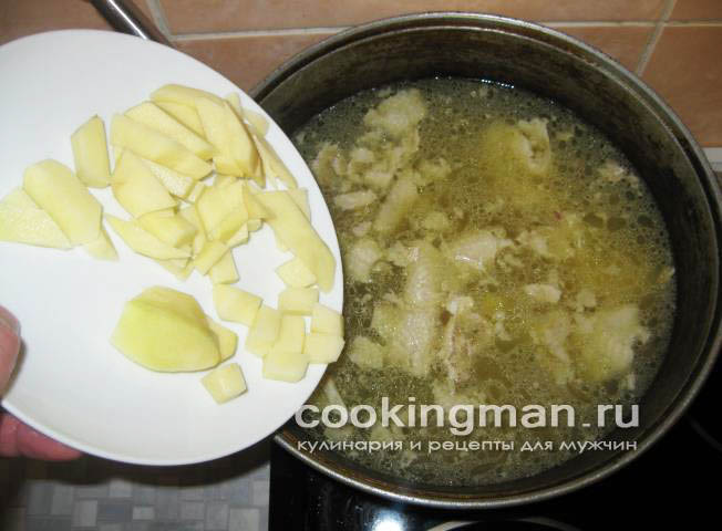 Куриный суп с лапшой куриный суп