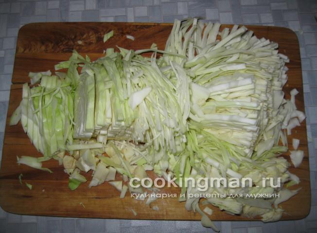 Щи из свежей капусты Щи