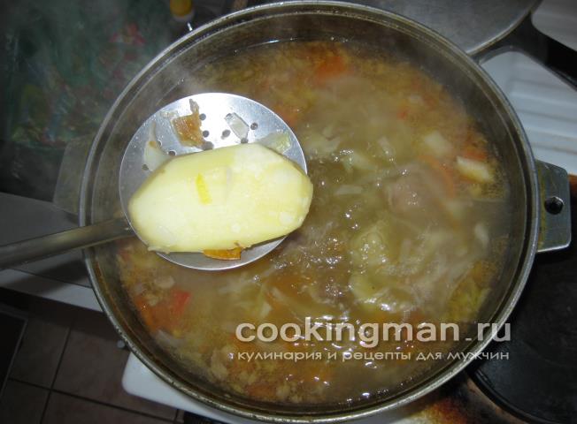 Щи из свежей капусты фото щи