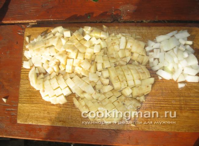 Уха из стерлядки, семги и масляной рыбы уха из семги