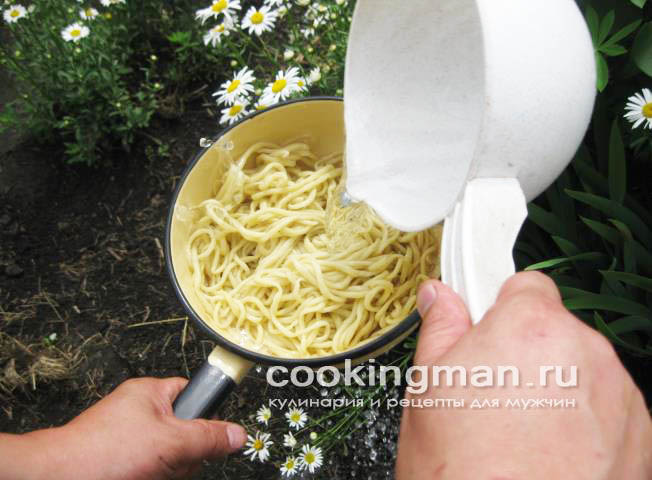 Лапша для лагмана тянутая лапша