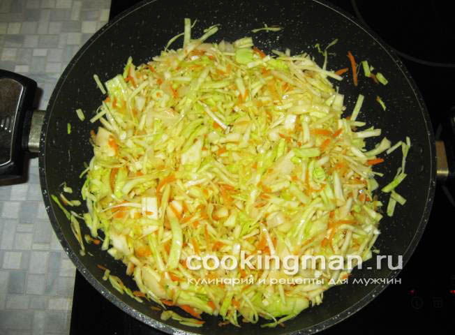 Кулебяка с мясом, капустой и грибами рецепт кулебяки