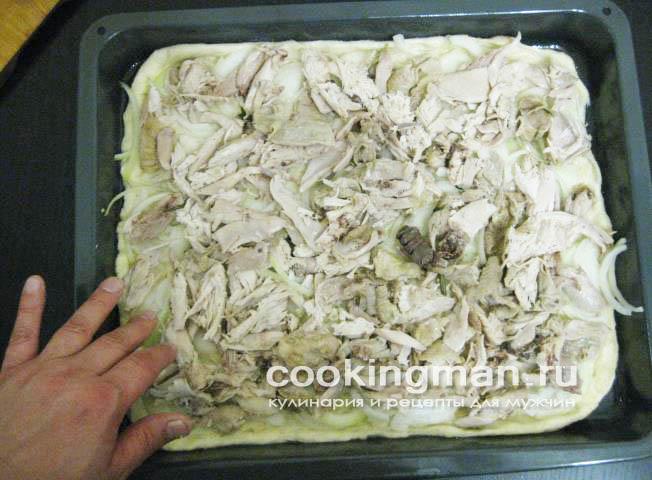 Пирог с курицей рецепт пирога с курицей
