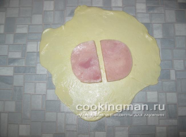 Слойки с ветчиной и сыром рецепт слойки