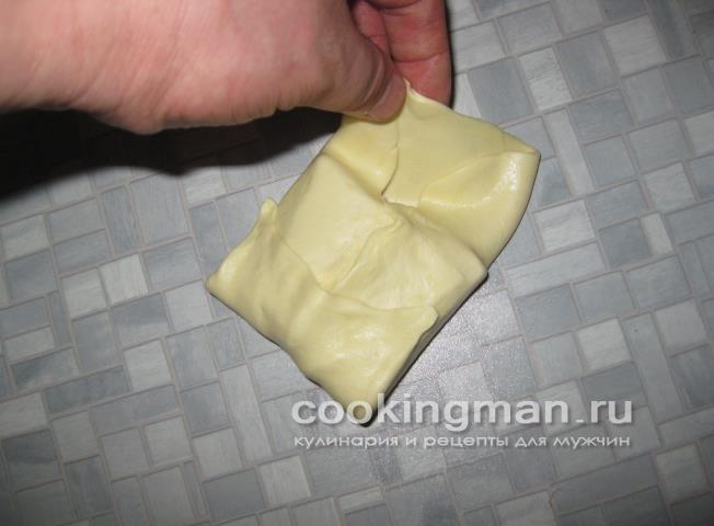 Слойки с ветчиной и сыром рецепт слойки