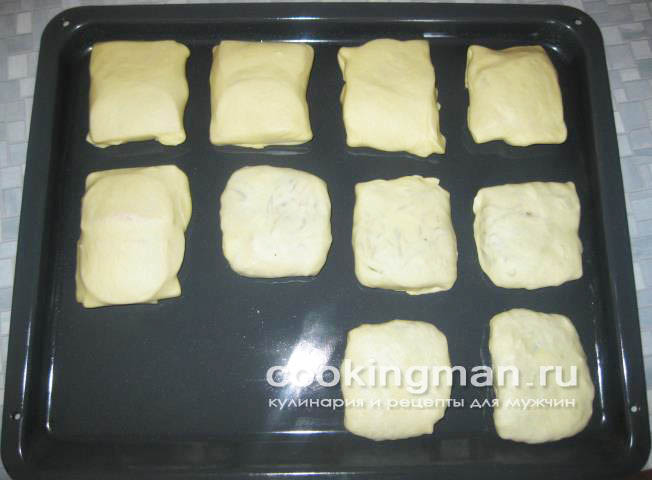 Слойки с ветчиной и сыром рецепт слойки