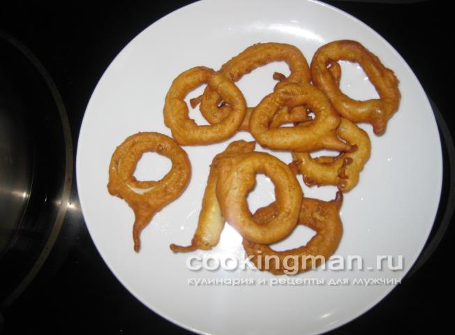 Кальмары в кляре кольца кальмара в кляре