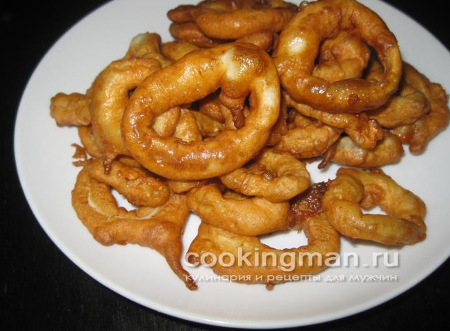 Кальмары в кляре кольца кальмара в кляре