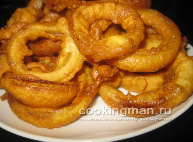Луковые кольца луковые кольца в кляре