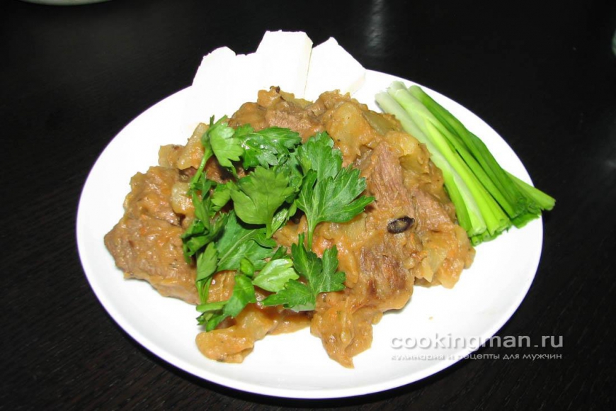 Фото картошки тушеной с мясом